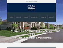 Tablet Screenshot of cmmrealty.com